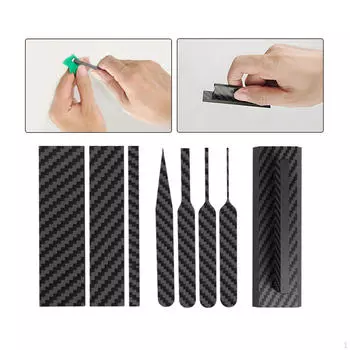 8 шт. шлифовальных палочек для моделей из ПП, инструменты для хобби, многоцелевые 4 детальных доски миниатюры
