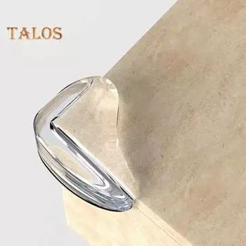 8 шт. силиконовый угловой протектор для детской безопасности, угловой защитный чехол для стола, защита от столкновений, угол 8pcs чистый