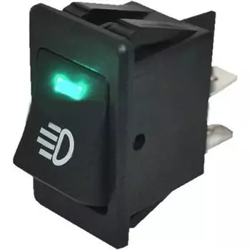 8 шт. Синий/красный/зеленый/желтый светодиодный противотуманный фонарь тумблерный переключатель 4Pin 12V 35A ON OFF яркий задний передний