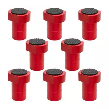 8 шт. скамейка для собак из алюминиевого сплава, нескользящие вставки для настольного тормоза, деревообрабатывающий зажим для фрезерной резки 3/