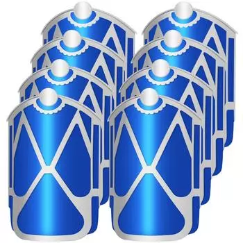 8 шт. сменные картриджи для ловушек мух клейкие ловушки для фруктовых мух сменные детали для M364