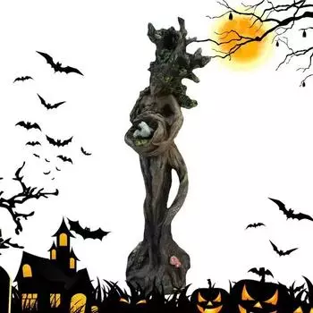 8 шт. Статуэтка Богини Леса, украшение из смолы, скульптура, искусство, рукоделие, украшение для сада в виде бога дерева, исцеление, медитация в виде чакры, мифическое