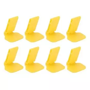 8 шт., стоматологический блок, реквизит для рта, термостойкая система стоматологического позиционера для держателя позиционера, желтый