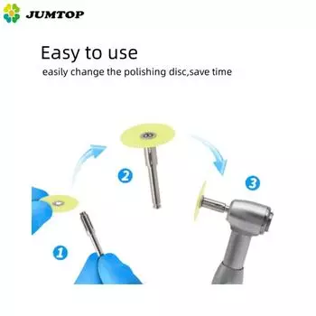 8 шт., стоматологический гибкий диск Soflex, оправка для полировки дисков, удерживающий стержень, хвостовик RA, вращающийся инструмент, инструмент для стоматолога, 2,35 мм, дисковый патрон серебряный