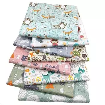 8 шт. ткань для квилтинга, 100% хлопок, комплект ткани для рукоделия, квадраты, толстые четверти, разноцветные для рукоделия, товары для рукоделия 25*25cm/9.8*9.8inch