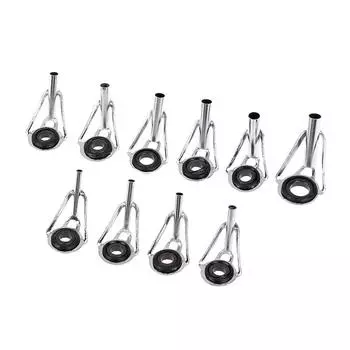 8 шт. удочка из нержавеющей стали, кольцевая направляющая для удочки с комплектом для ремонта кольца 3(7,8,9,10)