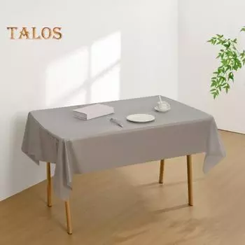 8 шт. утолщенный чехол для стола простой стиль чистый цвет продолговатой формы противоскользящий легкий уход грязеотталкивающий водонепроницаемый защита стола банкеты вечеринки чёрный