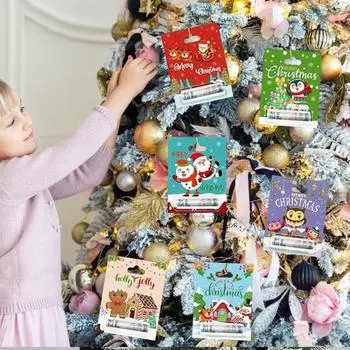 8 шт. в упаковке рождественские держатели для денег праздничные украшения для карточек для детей