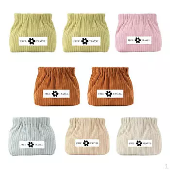 8 шт. вельветовая сумка для хранения дорожная косметичка самозакрывающаяся сумка органайзер для туалетных принадлежностей