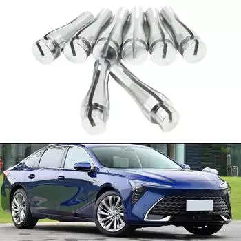 8 шт. запасные части для троса защелки задней двери автомобиля, серебристые для Ford F Series Ext. Ремонтный комплект троса защелки задней двери кабины, 8 шт. армия зеленый