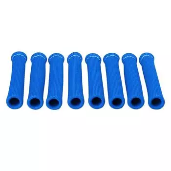 8 шт. защитный рукав для ботинок Loom 1000 градусов по Фаренгейту, высокотемпературные автомобильные аксессуары синий