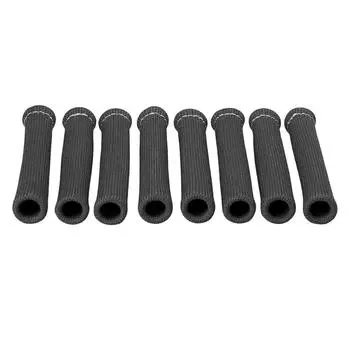 8 шт. защитный рукав из стекловолокна, теплозащитный рукав, 1000 градусов по Фаренгейту, защита провода свечи зажигания, высокотемпературные автозапчасти синий