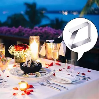 8 шт. зажим для скатерти зажим для стола крепежный зажим зажимы для скатерти из нержавеющей стали серебряный