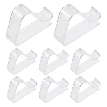 8 шт. зажимы для скатертей для вечеринок держатели для стабильной и прочной крышки стола зажимы для крышки стола легко 1.8 inch,8pcs