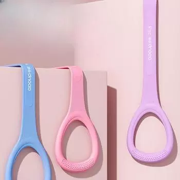 8-символьный силиконовый ремень для йоги с открытой спиной для фитнеса, женский эластичный пояс, эластичная лента-тренажер, бытовой силиконовый натяжитель с одним словом 15bl