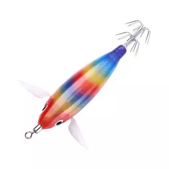 8 см 6 г светящаяся рыболовная приманка искусственный кальмар крючок джиги серебристый кальмар осьминог джиги приманки спиннербейт товары для морской рыбалки as the picture