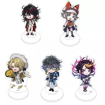 8 см Luxiem Rainbow Vtuber Clubs Nijisanji аниме фигурка IKE LUCA MYSTA SHU VOX акриловая подставка модель декор для стола стоящая вывеска OSS26801LP2