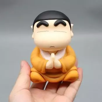 8 см мелок Shin Chan Gk Будда удачи лотос сострадание фигурка креативная смешная кавайная кукла модель коллекция детская игрушка подарок