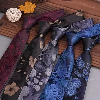 8 см мужская широкая версия галстук для рук цветок винтажный повседневный банкетный костюм аксессуары платье