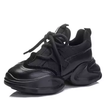 8 см новые натуральная кожа женские летние полые сетчатые кеды на танкетке с толстыми клиньями осень-весна модная повседневная обувь 34 бежевый