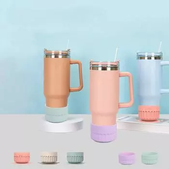 8 см силиконовая сплошная цветная универсальная модная нижняя чашка с экологическим пространством One Size хаки