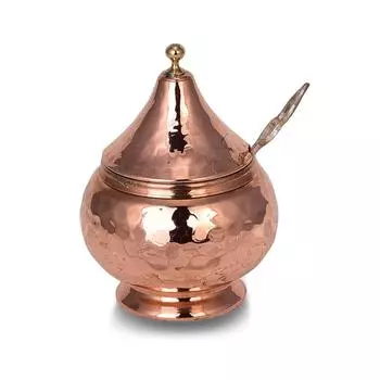 8 см турецкая мини-медная баночка для специй ручной работы для стола, винтажный медный набор кухонной утвари, контейнер для специй, медный набор для специй ручной работы