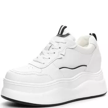 8 см воздушная сетка кожа вулканизированная осень плоские женские массивные кроссовки высокие летние платформы танкетка зимние плюшевые весенние туфли 34