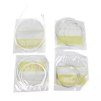 8 струн для мандолины, посеребренный медный сплав, прозрачный, красивый тембр, набор струн для мандолины