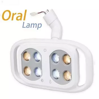 8-светодиодная стоматологическая светодиодная лампа для полости рта, для стоматологического рабочего кресла, индуктивный инфракрасный прожектор, уход за полостью рта, отбеливание зубов 22mm белый