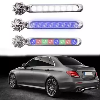 8 светодиодный электромобиль на энергии ветра автомобиль украшения дневного света ходовые огни синий