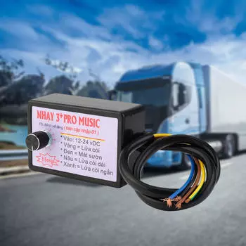 8 Tone Car Horn Controller Electric Speaker Volume Switching Universal Various Sound Effects