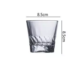 8 унций 230 мл домашний бокал для вина роскошный современный стакан для виски кружка для коктейлей сока стакан для питья посуда для питья бытовые прозрачные чашки 1pcs