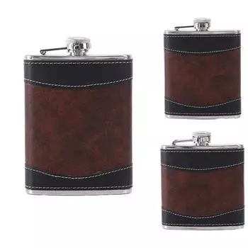 8 унций 7 унций 6 унций фляжка барные принадлежности для спиртных напитков 6oz
