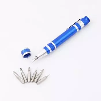 8 в 1 алюминиевый прецизионный многофункциональный инструмент отвертка портативный мобильный набор инструментов набор отверток и ручек
