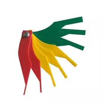 8 в 1 Измерительный инструмент для тормозных колодок Измерительный щуп Тестер Шкала Толщина накладки Wea