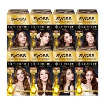 8 видов Scios Oleo (окрашивание + седые волосы комбинированные),Корейские средства для волос 5N Cocoa Brown