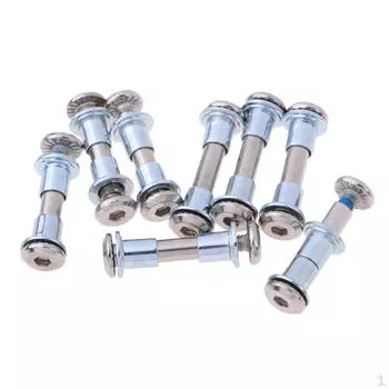 8 запасных винтовых осей для роликовых коньков, аксессуары, гвозди