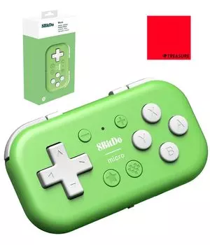 8BitDo Micro Bluetooth Wireless Gamepad Wireless Gamepad Switch Совместимость с Android Raspberry Pi Инструкция [Подлинный продукт] [Японский