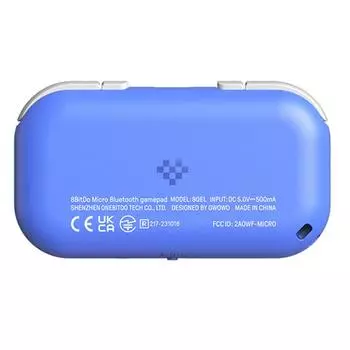 8Bitdo Micro Gamepad Bluetooth-совместимый для Switch/Raspberry Pi (синий)