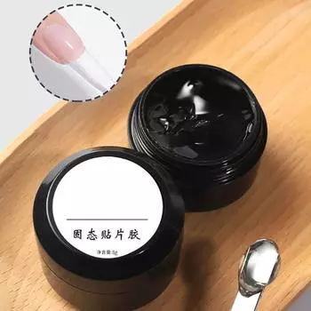 8G Мягкий гель для накладных ногтей, твердый стикер, клей для ногтей, УФ-связывающий клей для накладных ногтей