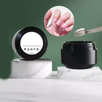8G Мягкий гель для накладных ногтей, твердый стикер, клей для ногтей, УФ-связывающий клей для накладных ногтей