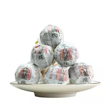 8г/пастила Чай Исландский Жемчуг Дракона Пуэр Спелый Чай Маленькая Туоча Жемчуг Дракона