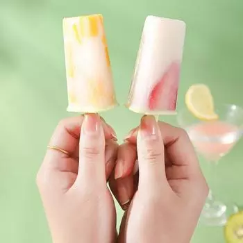 8grids Ice Cream Mold Летние формы для мороженого, самодельные формы для мороженого, замороженного сока, молочного мороженого, кухонные принадлежности 13.2x13.2x11.2cm зелёный