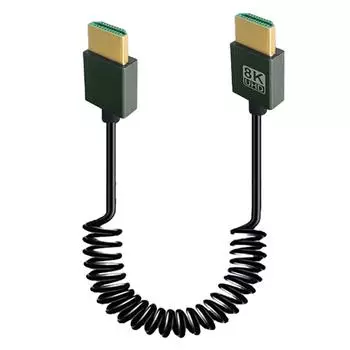 8K Extreme Thin HDMI-совместимый кабель 2.1 Мужской к мужскому HDMI-совместимый шнур 2.1 A To A