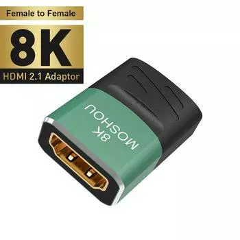 8K HDMI 2.1 Кабель-адаптер папа-мама Кабель-конвертер для HDTV PS4 PS5 Ноутбук 4K HDMI удлинитель мама-мама Female to Female