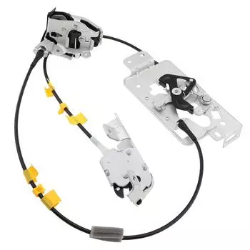 8L3Z-18264A01-B 6l3Z-18264A01-B Левая сторона водителя Защелка замка задней двери и трос подходят для пикапа Ford F150 с удлиненной кабиной 2004-2008 гг.