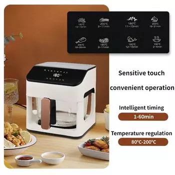 8L Air Fryer, Airfryer бесплатная доставка, электрическая фритюрница, Фритюрница, без масла, большая фритюрница 220V,110V