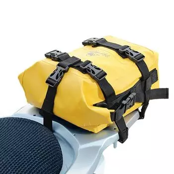 8л Боковая сумка для мотоцикла со съемным ремнем, рама, бампер, сумка для путешествий на открытом воздухе жёлтый