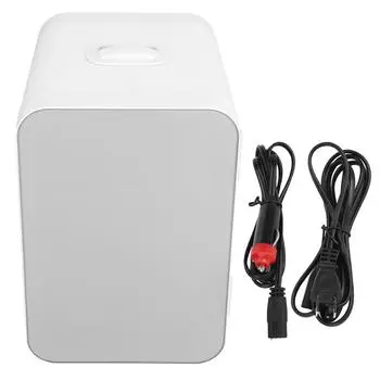 8L полупроводниковый мини-холодильник для автомобиля с одной дверью, автомобильный домашний холодильник двойного назначения, охладитель, подогреватель для сигар 12 В