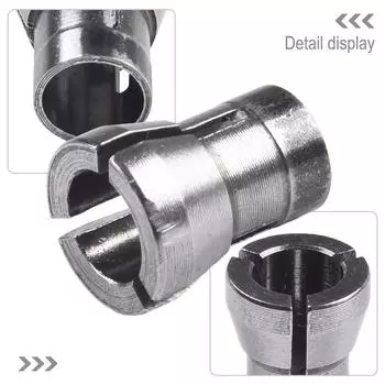 8mm X16.5mm Collet Chuck Adapter Engraving Trimming Machine Router Carpentry Trimming Machine Router Milling Cutter Accessories хаки